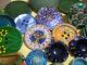 130 Buttons Lots Vintage Rhinestone New Glass Antique Czech Plastic Bakelite Sew Buttons photo 3