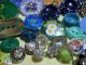 130 Buttons Lots Vintage Rhinestone New Glass Antique Czech Plastic Bakelite Sew Buttons photo 5