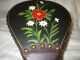 Vintage Fireplace Bellow Hearth Bellows Hand Painted Folk Art Country Woodstove Hearth Ware photo 3