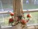 Vtg Antique Italian Murano Art Venetian Glass Chandelier Pink Crystal Lamp Chandeliers, Fixtures, Sconces photo 2