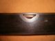 Vintage Wood And Brass Carpenters Level,  Is Either Rosewood Or Mahogany Other photo 2