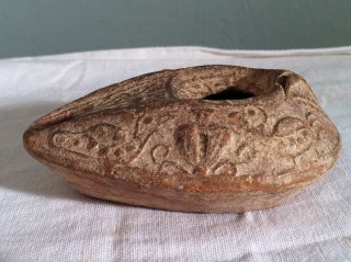Early Roman Terracotta Oil Lamp Recovered From Galilee In The Holy Land In 1893 photo