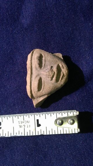 Precolumbian Ceramic Head,  Teotihuacán,  Central Mexico,  500 A.  D.  Or Older,  1 photo