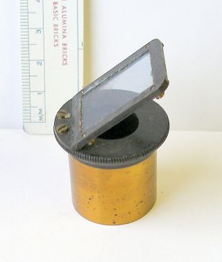 19th.  C.  Brass Microscope Accessory: Camera Lucida (beale) photo