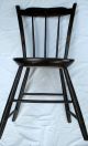 Thumb Back Windsor Chair Painted 1820 - 1830 ' S 1800-1899 photo 4