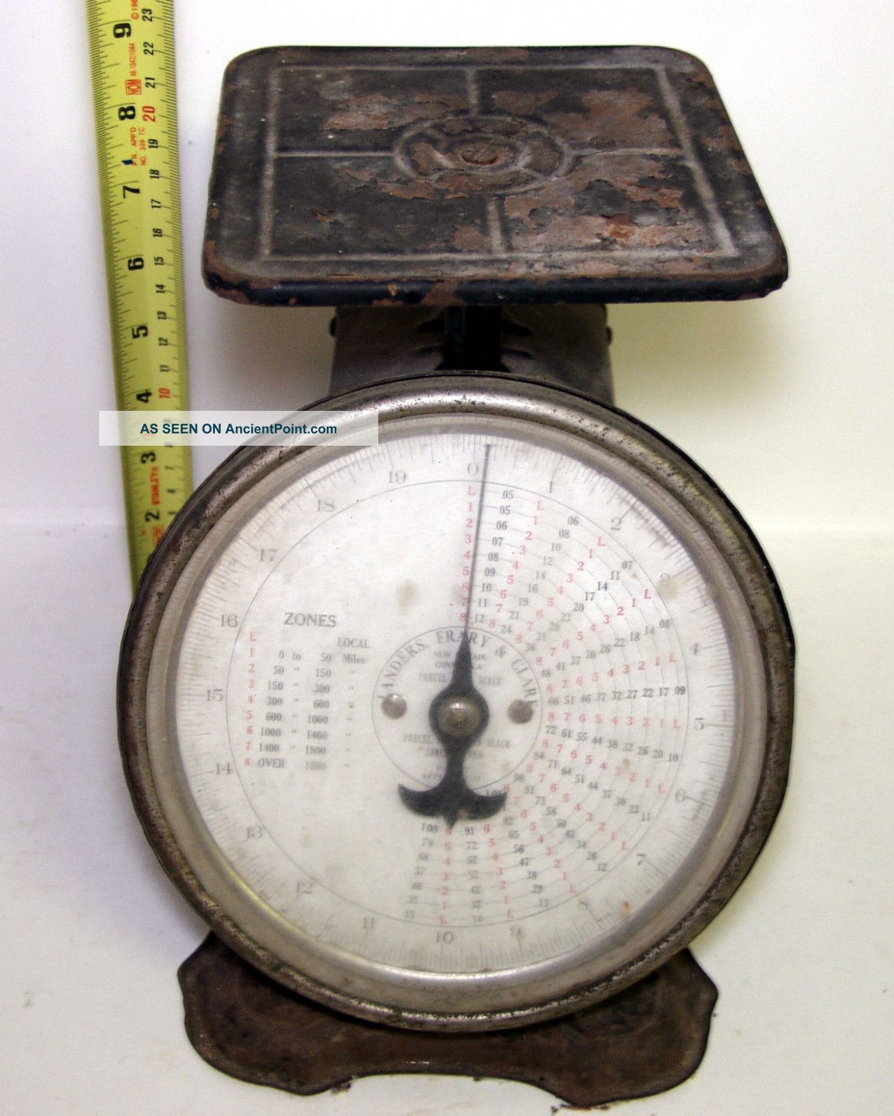 Antique Parcel Post Landers,  Frary & Clark Scale Scales photo