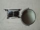 Vintage Barber Shop Telescoping Chrome Dual Mirror Wall Mount Magnifying Mirror Barber Chairs photo 8