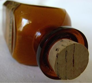 Antique Gross & Delbridge Medicine Bottle With Whooping Cough Label (148) photo