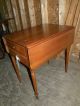 Pennsylvania Pa House Solid Cherry Drop Leaf Side Table Unknown photo 6
