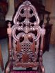 French Chairs Set Of 6 Well Carved Model 1900-1950 photo 6