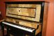 Antique Beckwith Cabinet Grand Chicago Piano Keyboard photo 2