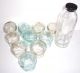 Lot 10 Vintage Russian Medical Bleeding Glass Cupping + Medicine Bottle 250 Ml Bottles & Jars photo 1