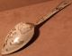 Vintage Primative Spotted Gray Enamelware Large Kitchen Spoon Twelve Inches Long Primitives photo 3