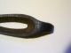 Antique Old Metal Cast Iron Burner Plate Handle Lid Lifter Lever Marked With A D Stoves photo 2