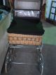 Stunning Vintage Pergo Wicker Pram Pristine Condition Made In Italy Baby Carriages & Buggies photo 3