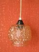 Vintage Mid Century Flushmount/ceiling Hanging Light Bubble Glass Lamp - 60 ' S - Lamps photo 5