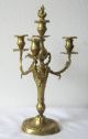 Stunning Pair Of French Art Nouveau Candelabras 1900 - Heavy Solid Bronze - Metalware photo 1