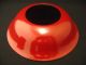 Japanese Antique Red Lacquered Poem And Maki - E Cake Bowl Plates photo 9