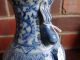 Old Chinese Blue & White Porcelain Vase Vases photo 6