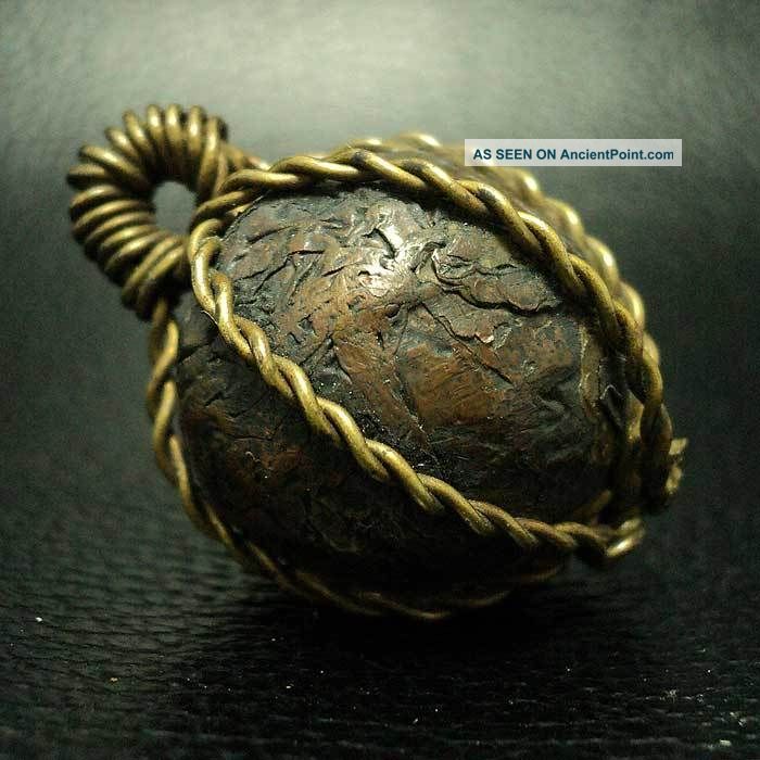 Old Rukoum Lp Neam Thai Amulet Amulets photo
