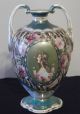 A Hand Painted Vase, ,  Believed To Be Nippon Vases photo 1