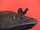 Large Antique Decorated Iron Oil Lamp With Hanging Hook,  18th Century Ad. Lamps photo 3
