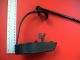 Large Antique Decorated Iron Oil Lamp With Hanging Hook,  18th Century Ad. Lamps photo 8