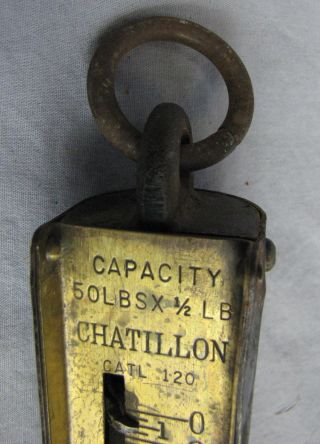 Uncommon Chatillon 50 Lbs Scale Could Not Find Another photo