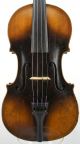 Wonderful Antique Fiddle / Violin,  C 1890 In - Ready To Play String photo 1