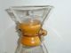 Chemex Glass Coffee Maker 11 ¼” 13 Cup Pyrex Carafe W/ Lid Cm - 4 Box Mid-Century Modernism photo 5
