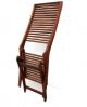 Teak Folding Patio Chairs Vintage Retro Mid-Century Modernism photo 4