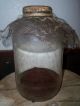 Vintage Inspired Quart Glass Duraglas Jar - - Strollmans Roasted Coffee Jar W/ Lid Primitives photo 7