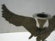 Antique Middle East Brass Eagle Lamp Middle East photo 1