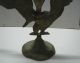 Antique Middle East Brass Eagle Lamp Middle East photo 2