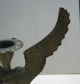 Antique Middle East Brass Eagle Lamp Middle East photo 3