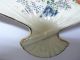 Old Vintage Japanese Porcelain Hand - Painted Fan - Shaped Ornament Other photo 6