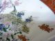 Old Vintage Japanese Porcelain Hand - Painted Fan - Shaped Ornament Other photo 7