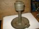 Early 19th Century American Toleware Tin Oil Lamp 7 1/2 Inch Tall New England Primitives photo 5