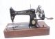 1914 Singer 99 (k) Antique Hand Crank Sewing Machine Sews Ez Leather Sewing Machines photo 3