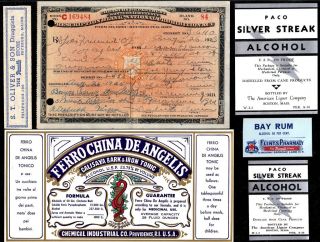 Aug 26 1925 For Insomnia Oscar Hanson Rx Prohibition Prescription Bar Document photo