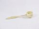 Antique Miniature Small Cow Bone Ladle,  Scoop,  Spices,  Apothecary,  Scrimshaw Other photo 7