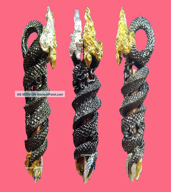 Amulet Lp Nan Wattongsatthee Version - Takrud Naga Kiew Somried 3 Other photo