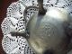 Antique Footed Bowl - Cone Lid - Signed Middle East photo 3