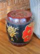 Antique Hand Crafted Asian Lacquered Gilded Rice Bucket Baskets photo 1