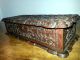 Chinese 19thc Very Fine Deeply Carved Sandalwood Box Boxes photo 3