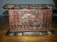 Chinese 19thc Very Fine Deeply Carved Sandalwood Box Boxes photo 5