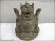 China Classical Bronze Lucky Plentiful Money Treasures Dragon Pixiu Statue Reproductions photo 2