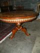 Inlaid Wood Center Foyer Table Unknown photo 4