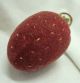 Antique Victorian Strawberry Velvet & Ribbon Sewing Pin Cushion Emery Tool Old Pin Cushions photo 3