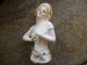 Antique German Pincushion Half Doll White Top Blond Hair Damaged Needs Tlc Pin Cushions photo 9